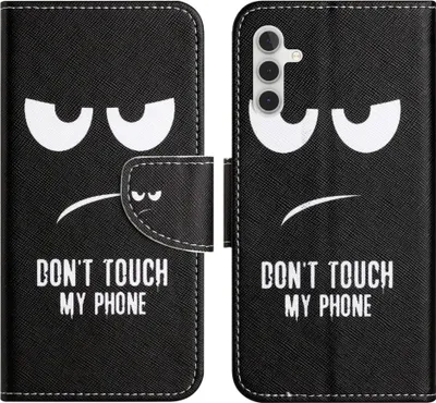 Produktbild von Samsung Galaxy S24 FE Hülle - Coverup Klapphülle - Don't Touch