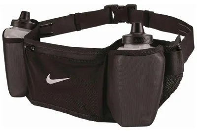 Produktbild von Nike Accessories Flex Stride Double Bottle 710ml Gürteltasche Schwarz  Schwarz One Size