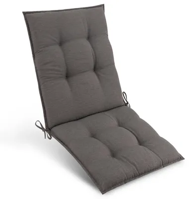 Immagine prodotto di Beautissu Premium Rivestimento per sedia a schienale basso Sun-NL, 100x50 cm, taupe