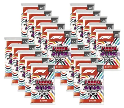Obrázek produktu pro Topps – Turbo Attax Formule 1 2024 – 20 boosterů