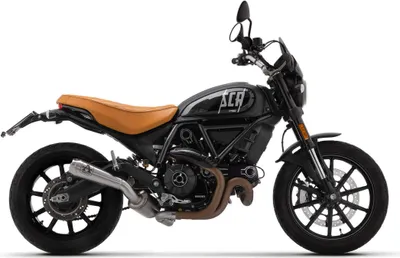Image de ARROW système d?èchappement PRO RACE inox pour Ducati Scrambler 800 année modèle 2021-