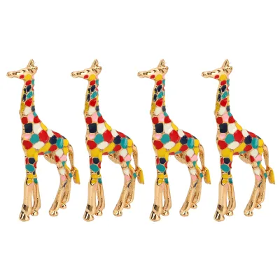 Image de Broche en forme de girafe,Broche en forme de girafe,Broche en forme de girafe,Broche en forme d'animal,Broche en forme de sécurité,Broche en forme d'animal,Broche en forme d'animal pour femme