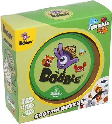 Obrázok produktu pre Asmodee Dobble Animals, Kartová hra, 6 rok / roky