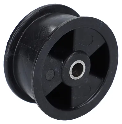 Spannrolle für Trockner, 57x8x30 mm, schwarz, für AEG/Electrolux