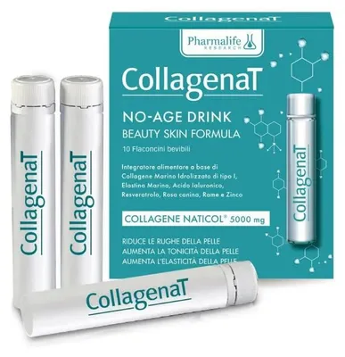 Immagine prodotto di Collagenat No-Age 10 Flaconcini Da 25 Ml