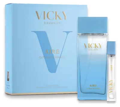 Produktbild von VICKY MARTÍN BERROCAL SET Eau de Toilette AIRE 100 ml + EDT 20 ml | Damenduft |