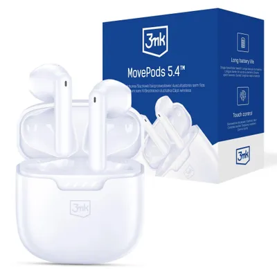 Immagine prodotto di 3mk Movepods 5.4 Cuffie wireless - Bianche