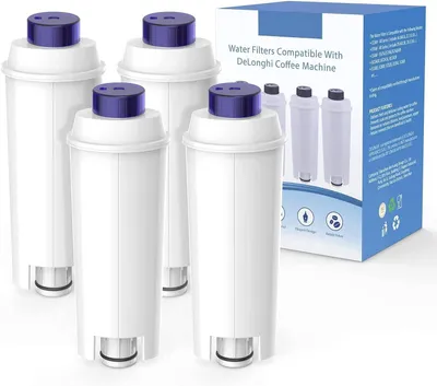 Productafbeelding van Waterfilters voor Delonghi koffiemachines, model DLSC002, en Aihomego koffiemachines