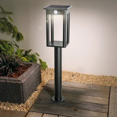 Image de esotec Solar Lanterne sur pied Termoli 66 cm avec capteur IP44 outdoor 102757