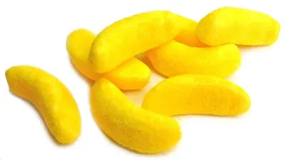 Productafbeelding van Haribo Gesuikerde Bananen - 3 kilo (2 x 1,5 kilo)