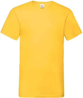 Immagine prodotto di Fruit of the Loom - Maglietta "Valueweight" con scollo a V per uomo RW9422 (L) (Girasole)