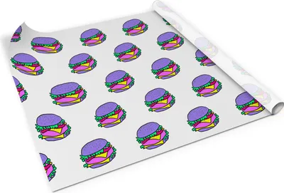 Obrázok produktu pre Hamburger - PVC lepiaca fólia na nábytok - fólia na renováciu nábytku - samolepiaca fólia na nábytok - kuchynská linka - skrinky - dekoračná fólia na nábytok - 100x50 cm