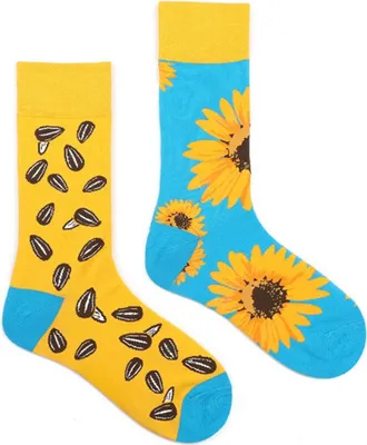 Produktbild von Musthaves – Socks / Socken Uni – Einheitsgröße Gr. 38 -43 - Sunflowers / Sonnenblume