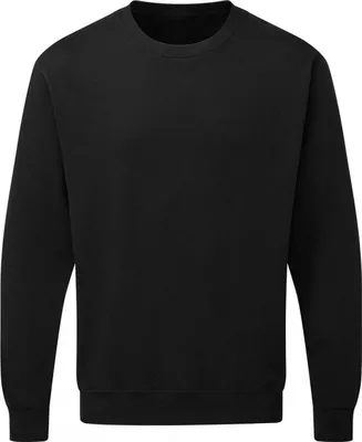Obrázok produktu pre SG SG20 | Pánska mikina Crew pre mužov - farba: čierna - veľkosť: 5XL