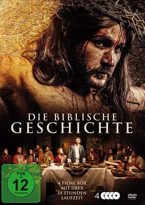 Obrázok produktu pre Die Biblische Geschichte (4 Filme Auf 4 DVDS)