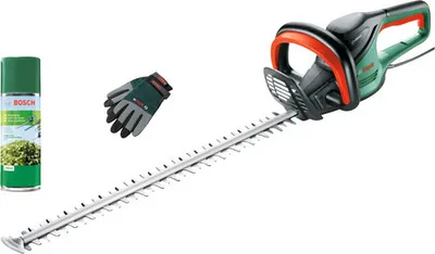 Produktbild von Elektro Heckenschere BOSCH AdvancedHedgeCut 70 inkl. Pflegespray und Handschuhe