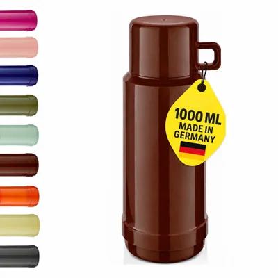 Imagen del producto de ROTPUNKT 604-11110. Botella isotérmica de 1,0L, color burdeos/rojo