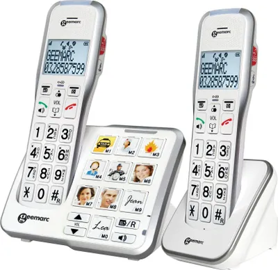 Obrázek produktu pro Geemarc AmpliDECT 595-2 Schwerhörigentelefone + Bildtasten