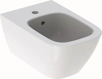Produktbild von Geberit Smyle Square Bidet, wandhängend, geschlossene Form, 500.209.01.8