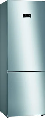 Produktbild von Bosch Serie 4 KGN49XIEA Khl- und Gefrierkombination Freistehend 438 l E Edelstahl