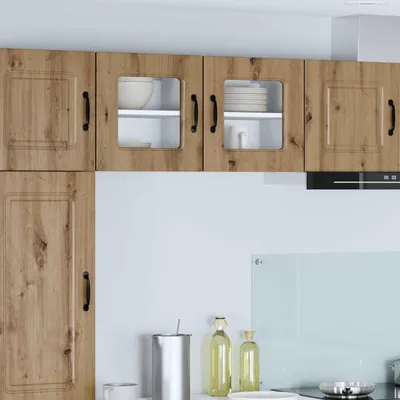 Produktbild von "Schlussverkauf" Küchenschrank/Sideboard - 1 pc - Aufbewahrungsschrank moderne - mit Speicher Kalmar Artisan-Eiche 40x31x40 cm  C10263