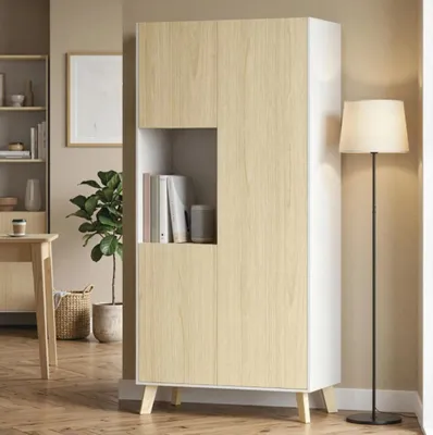 Produktbild von Küchenschrank, Kommode Schrank mit offenem Fach, Verstellbaren Regalen, Sideboard 170 cm