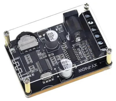 Bluetooth 5.0 Verstärkerboard, 20–40 W, Stereo, Dual-Channel, mit Fernbedienung