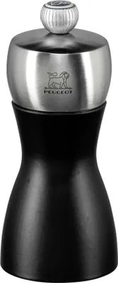 Produktbild von Peugeot FIDJI Salzmühle Buchenholz matt schwarz 12 cm