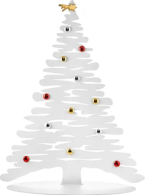 Produktbild von Alessi Weihnachtsbaum Rinde - BM06/70 W - Weiß - 70 cm - von Michael Boucquillon & Donia Maaoui