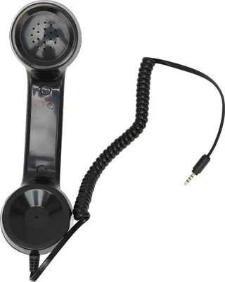 Produktbild von Retro-Telefonhörer, multifunktional, strahlungssicher, Hand-Handy-Empfänger für Mobiltelefone und Computer