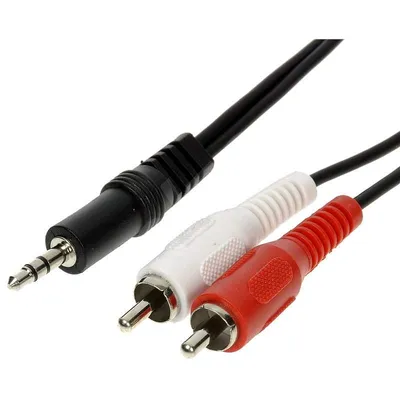 Obrázok produktu pre Kábel 2RCA-JACK 3,5st 3m EN32