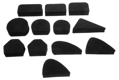 Produktbild von 12 Stück Henkelformen aus Schwammmaterial für Keramikbecher