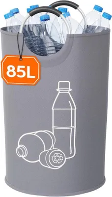Produktbild von Famanu Flaschencontainer - Praktische Lösung für Pfandflaschen - 85L/115L