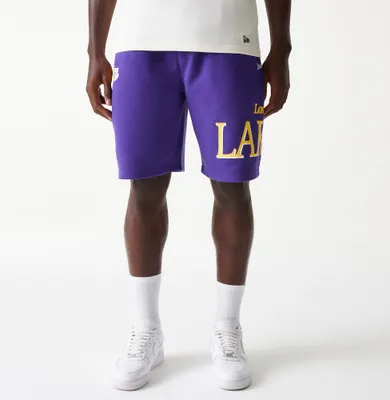 Zdjęcie produktu dla New Era Nba Los Angeles Lakers Team Shorts Purple XL Man Purple XL