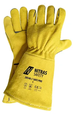 Produktbild von NITRAS Schweißerhandschuhe SAFEPRO 20450 MIG Gr.  10
