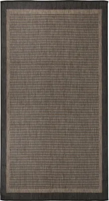 Produktbild von Outdoor-Teppich Flachgewebe 80x150 cm Dunkelbraun