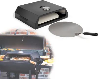 Obrázek produktu pro LIVOO Pec na pizzu ke grilu Nástavec na pizzu Gril na pizzu Kámen na pizzu Plynový gril GS149