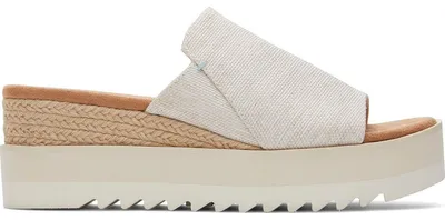 Image de TOMS Diana Mule Nylon Femmes Naturelles Wedges