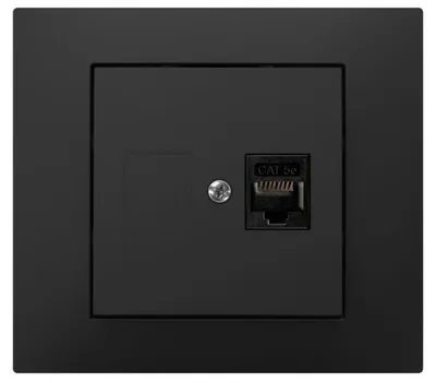 Obrázek produktu pro Elektroplast Rj45 Socket Black