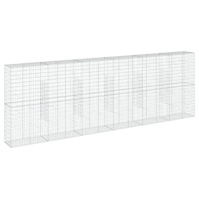 Image de Panier gabion avec couvercle 600x50x200 cm fer galvanisé