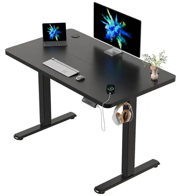Immagine prodotto di Scrivania regolabile in altezza, elettrica, con piano di 100x60 cm e struttura in acciaio