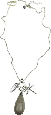 Produktbild von Lange Kette Andria mit Tropfenanhänger von collezione alessandro