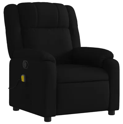 Immagine prodotto di Poltrona reclinabile elettrica - Poltrona relax elettrica - Poltrona massaggiante - Poltrona regolabile - Colore: nero