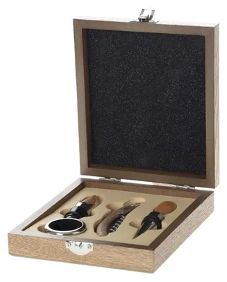 Immagine prodotto di Omgoods - Set da sommelier con 4 accessori - Il regalo perfetto per gli amanti del vino