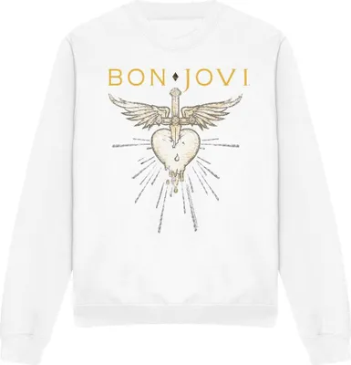 Produktbild von Bon Jovi - "Greatest Hits" Sweatshirt für Herren/Damen Uni TV20650 (XXL) (Weiß)