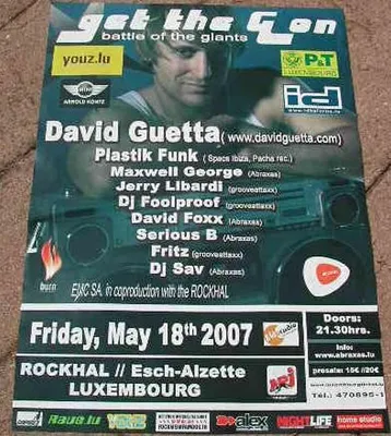 Productafbeelding van David Guetta - Affiche / Poster - 60x80 cm