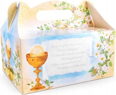 Immagine prodotto di Scatola per torta di comunione, 1 pz.