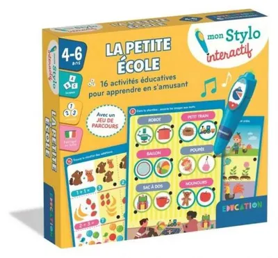Image de Mon stylo interactif : la petite école maternelle - clementoni - 52907 - quiz, jeux éducatifs