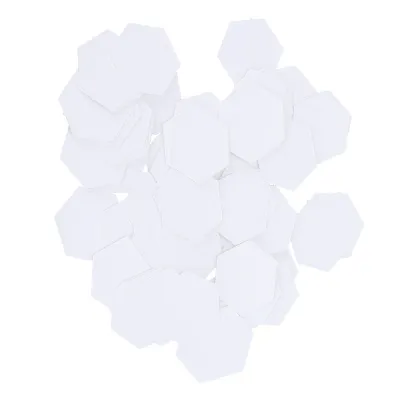 Obrázek produktu pro Patchworkové šablony, šestiúhelníkový papír 22 mm, 100 kusů modelovací desky pro quiltování, šití a řemeslné práce, DIY pomůcky pro kreativní projekty