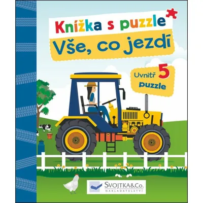Immagine prodotto di Svojtka & Co. Libro con puzzle: Tutto ciò che cavalca